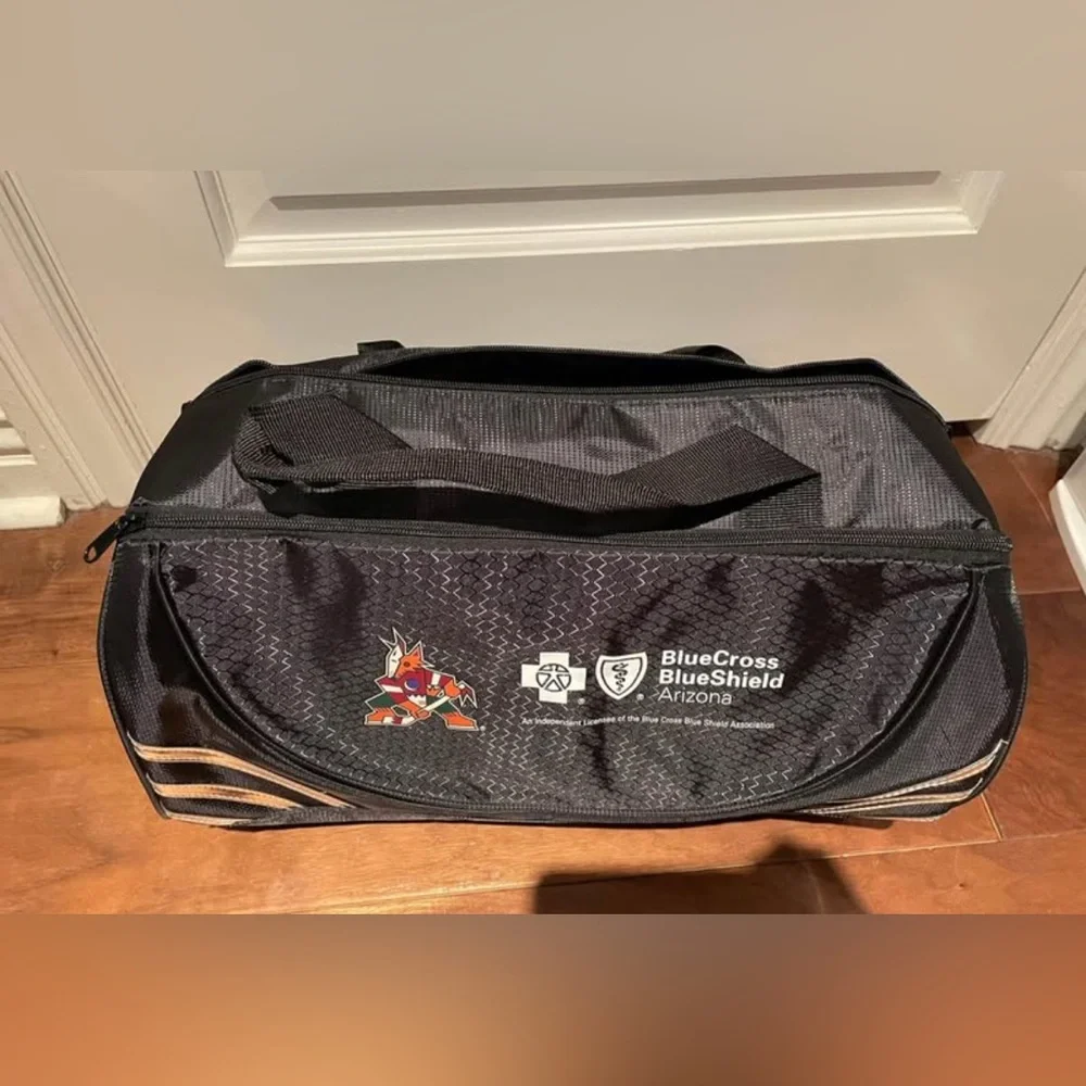 Black Sports Duffel Bag
